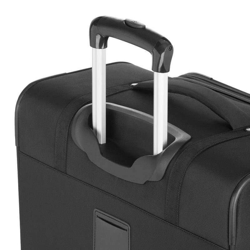 SWISSGEAR Zurich Softside Large Checked Suitcase - Black