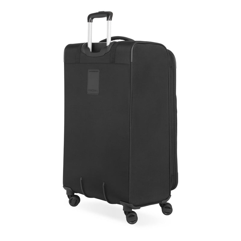SWISSGEAR Zurich Softside Large Checked Suitcase - Black