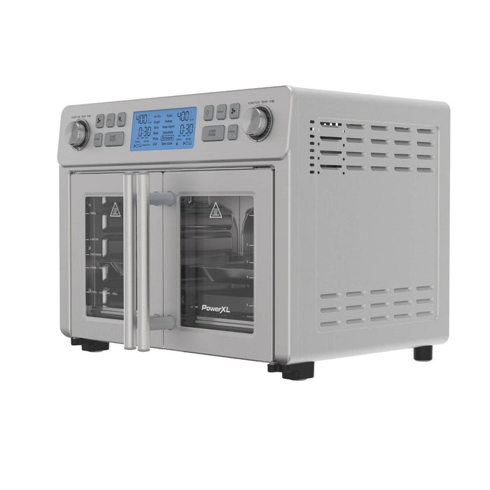 PowerXL SmartSynx 1750W Duplex French Door Toaster Oven and Air Fryer: Stainless Steel Countertop, 25L Capacity (LOCAL PICKUP ONLY)