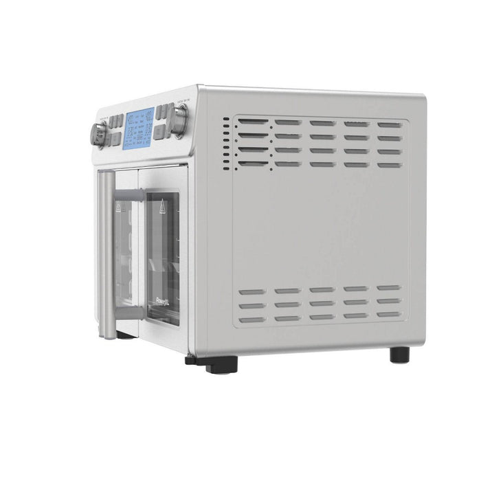PowerXL SmartSynx 1750W Duplex French Door Toaster Oven and Air Fryer: Stainless Steel Countertop, 25L Capacity (LOCAL PICKUP ONLY)