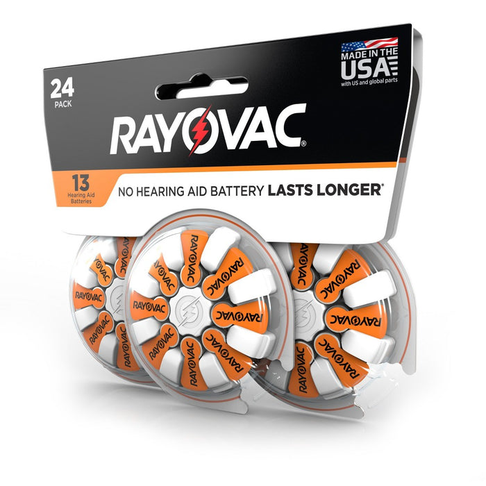 Rayovac Size 13 1.45V Hearing Aid Battery - 24pk