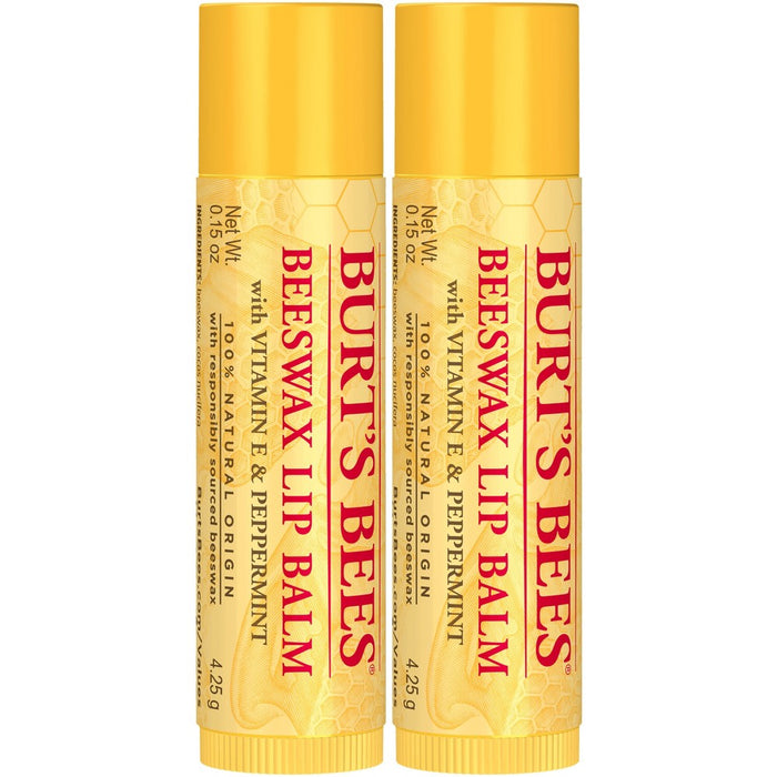 Burt's Bees Beeswax Lip Balm - 2ct/0.15oz