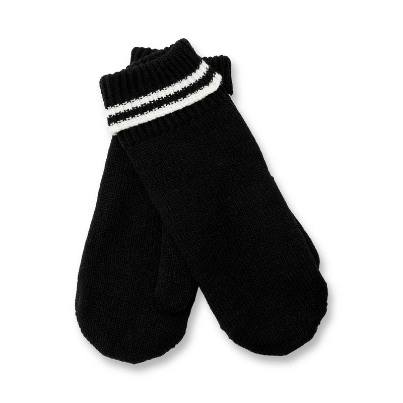 Adult Winter Mittens Black - Bullseye's Playground