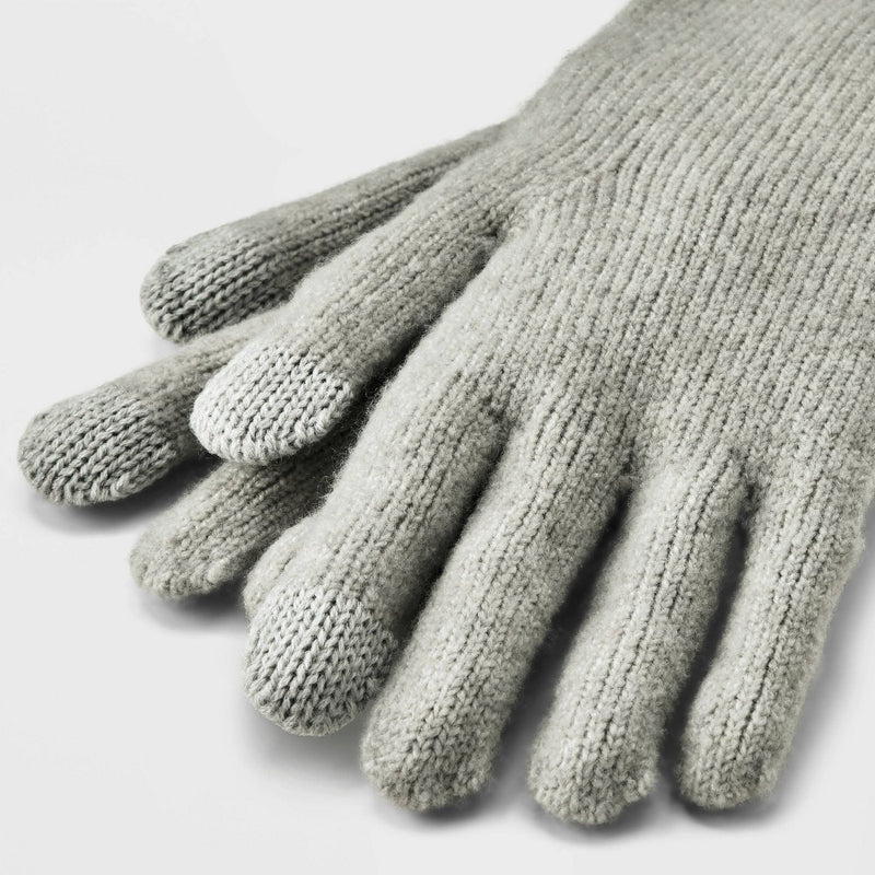 Cashfeel Gloves - A New Day Light Gray