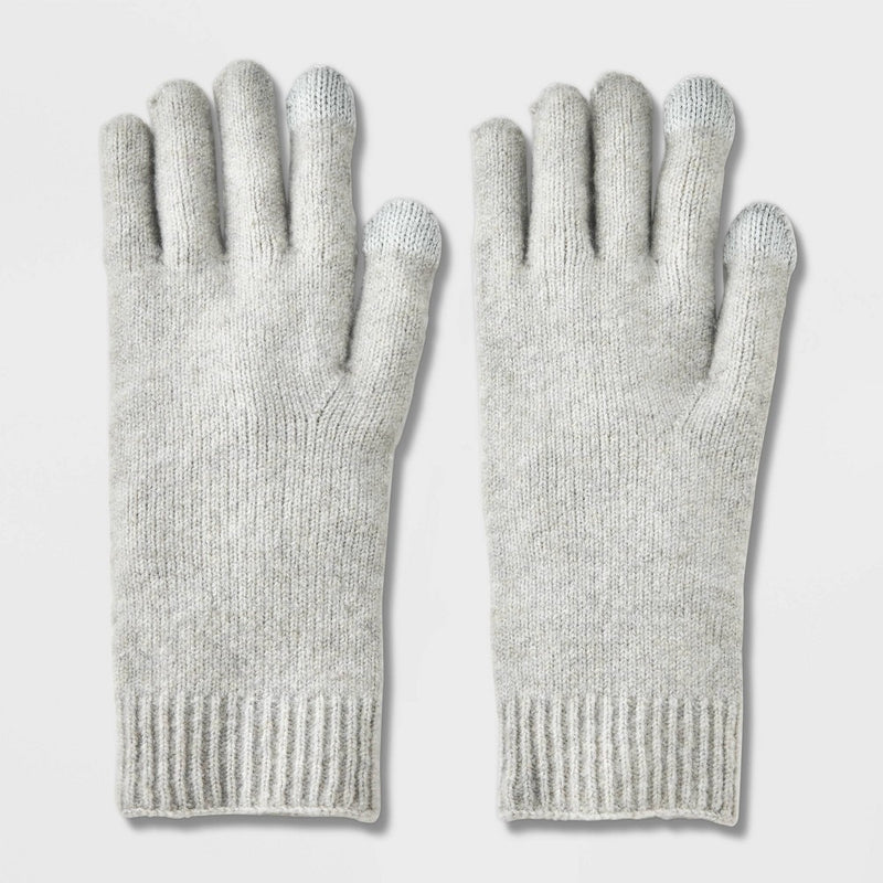 Cashfeel Gloves - A New Day Light Gray