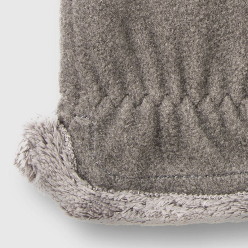Isotoner Recycled Fleece Gloves - Heathered Gray