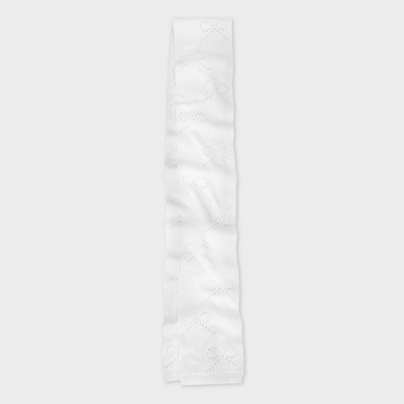 Bow Scarf - Wild Fable White