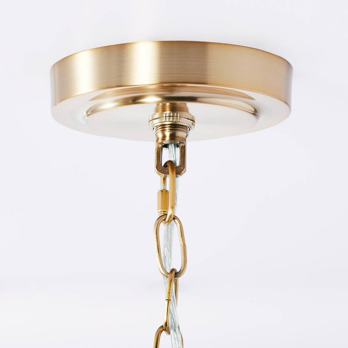 Large Seagrass Pendant Table Lamp Brown - Threshold designed with Studio McGee: Jute Drum Shade, UL Listed, Adjustable Height (LOCAL PICKUP ONLY)