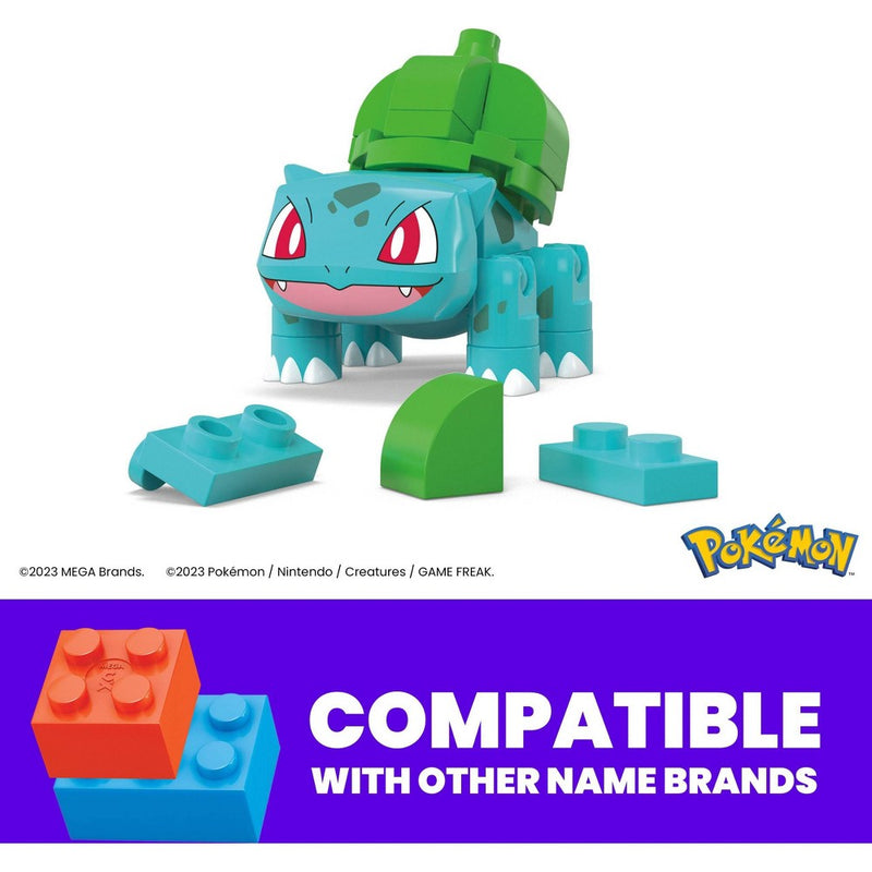 MEGA Pokemon Bulbasaur Building Toy Kit - 30pc