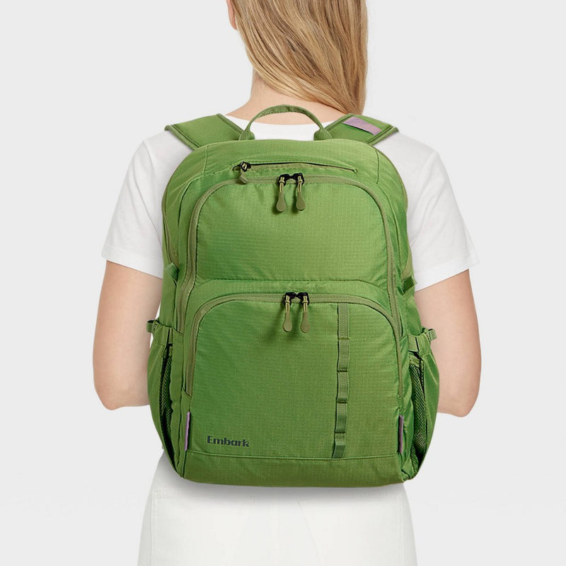 Top-Load 17" Backpack Green - Embark?