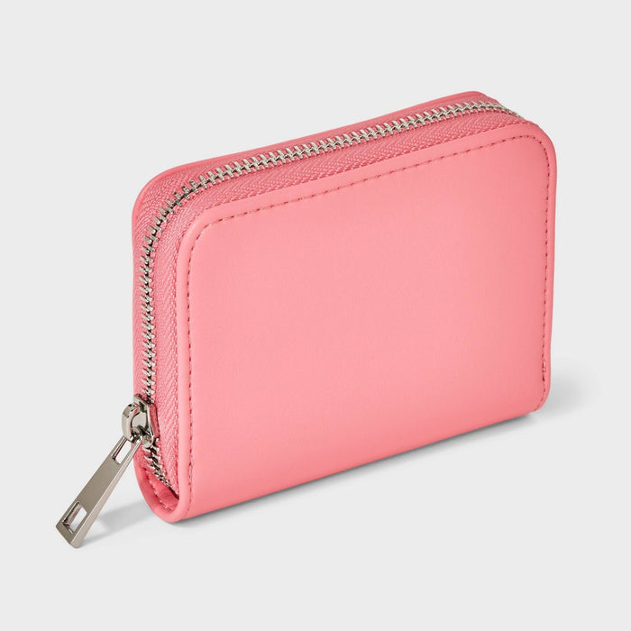 Small Zip Wallet - A New Day Light Pink