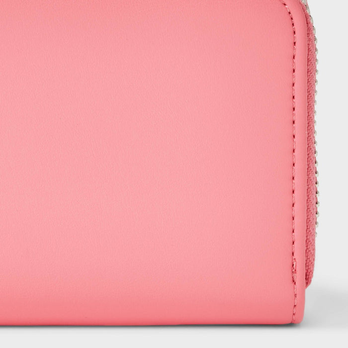 Small Zip Wallet - A New Day Light Pink