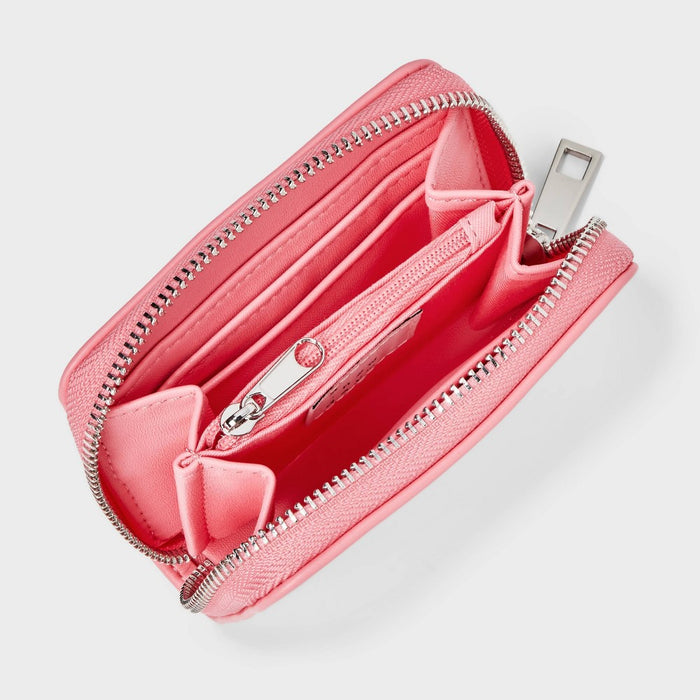 Small Zip Wallet - A New Day Light Pink