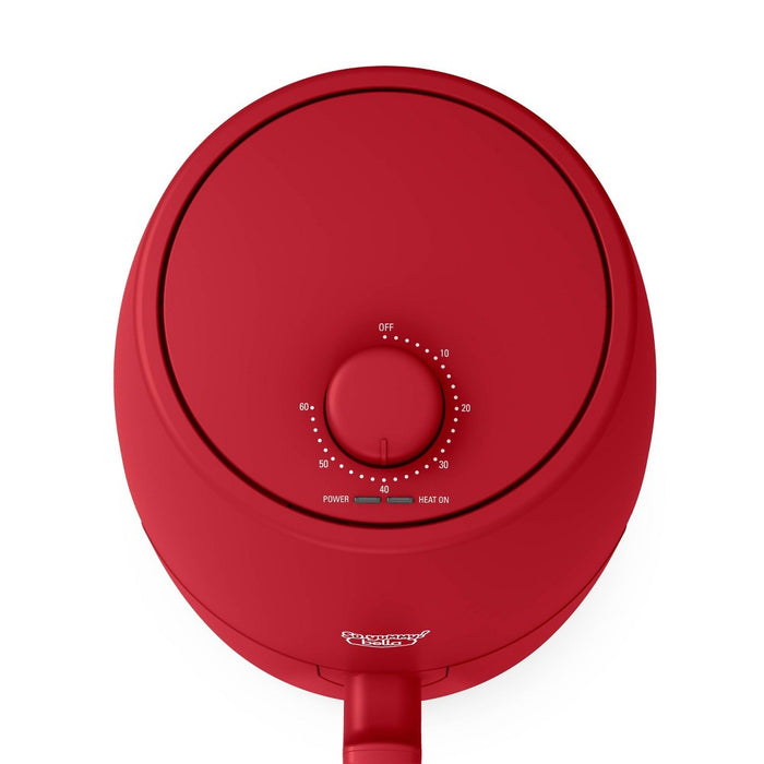 So Yummy by bella 2qt Air Fryer Red: 1200W Electric Fryer, Dishwasher-Safe Parts, 1-Year Warranty, 4lb Capacity