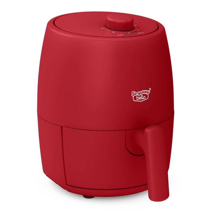 So Yummy by bella 2qt Air Fryer Red: 1200W Electric Fryer, Dishwasher-Safe Parts, 1-Year Warranty, 4lb Capacity