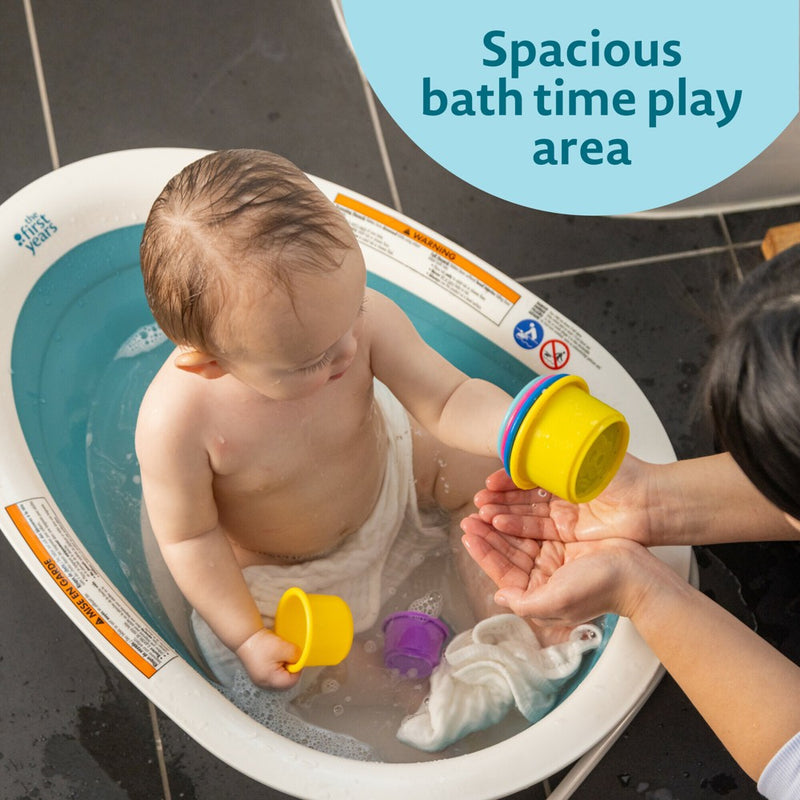 The First Years Sure Comfort Infant to Toddler Collapsible Baby Bathtub (LOCAL PICKUP ONLY)