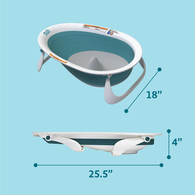 The First Years Sure Comfort Infant to Toddler Collapsible Baby Bathtub (LOCAL PICKUP ONLY)
