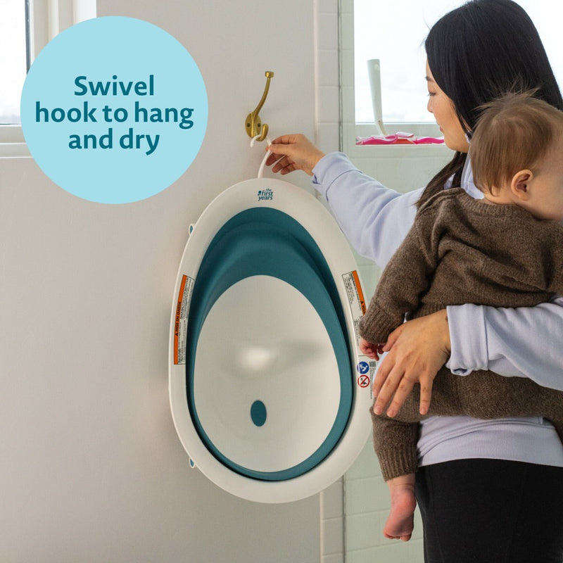 The First Years Sure Comfort Infant to Toddler Collapsible Baby Bathtub (LOCAL PICKUP ONLY)