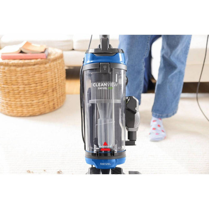 BISSELL CleanView Swivel Pet Vacuum Carpet Cleaner - 3832: Electric, 13" Path, 25' Cord, Pet Hair, Upholstery, Crevice Tool