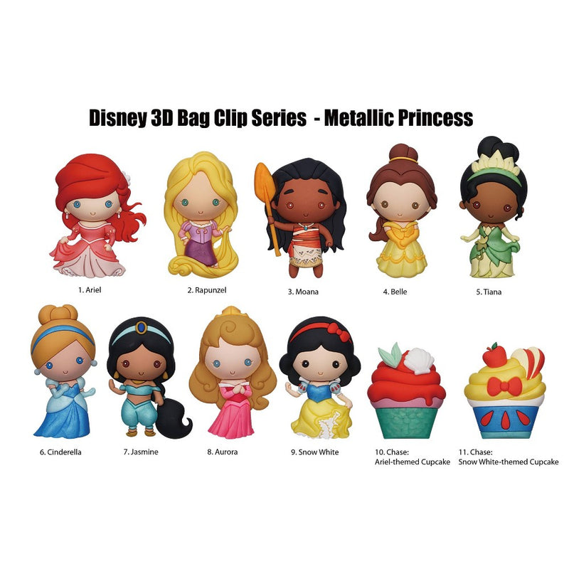 Disney Princess Metallic Bag Clip