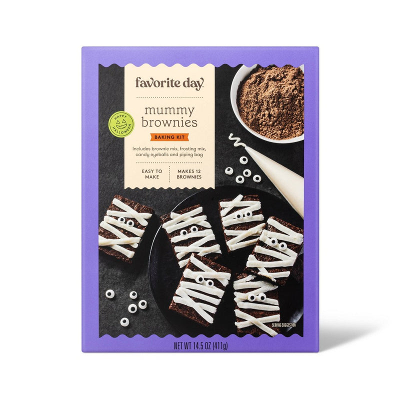 Mummy Brownies Baking Kit - 14.5oz - Halloween - Favorite Day