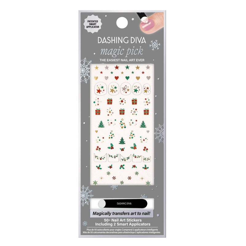 Dashing Diva Glaze Starter Nail Art Gummy Bear + Magic Pick Nail Art - Under the Tree