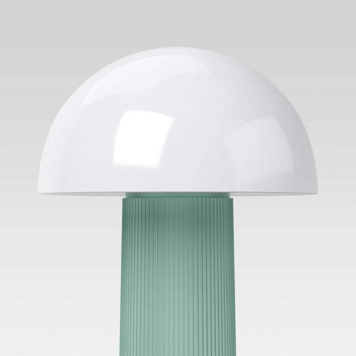 Portable Mushroom Lamp with Rechargeable Battery Green: Touch Sensor, 3-Way Light - Room Essentials