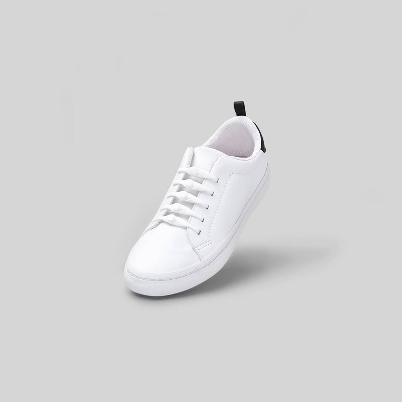 Magic Laces Kids' 14pc (1 pr shoes) No Tie Shoe Laces - White