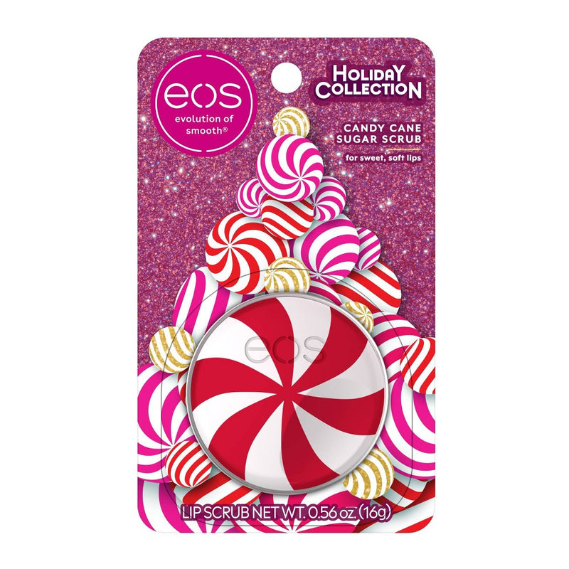 eos Holiday Candy Cane Lip Sugar Scrub - 0.56oz