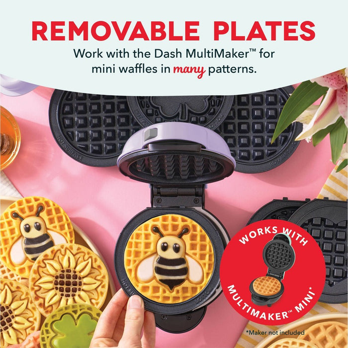 Dash 2pc Removable Plate Set Sunflower & Bee