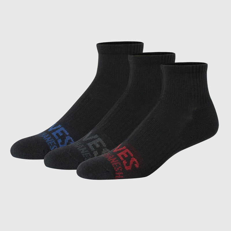 Hanes Moves Premium Men's Breathable Mesh Ankle Socks 3pk