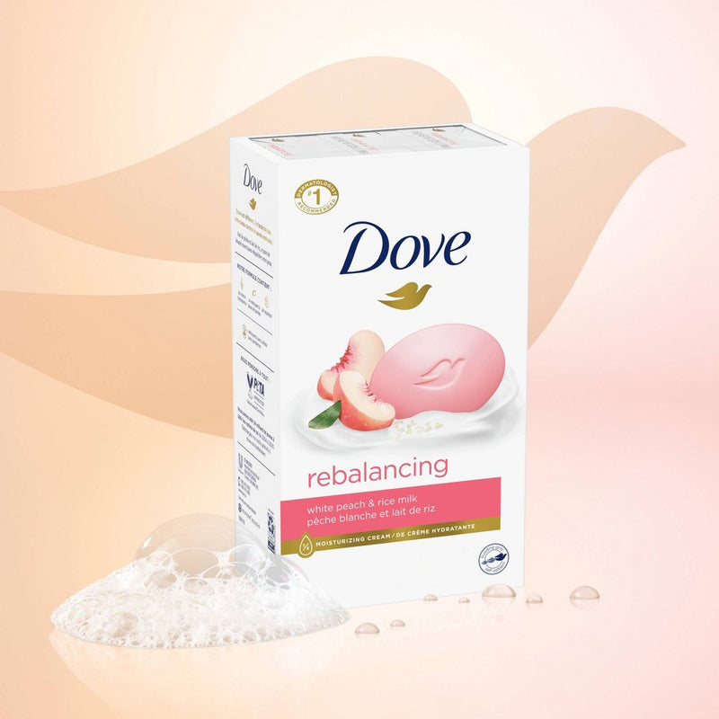 Dove Beauty Peach Bar Soap - 4ct