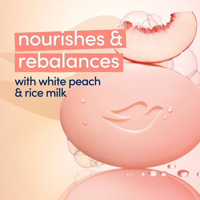 Dove Beauty Peach Bar Soap - 4ct