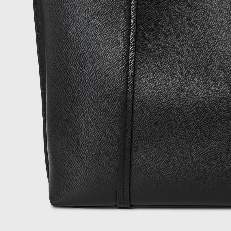 Triple Compartment Work Tote Handbag - A New Day Black