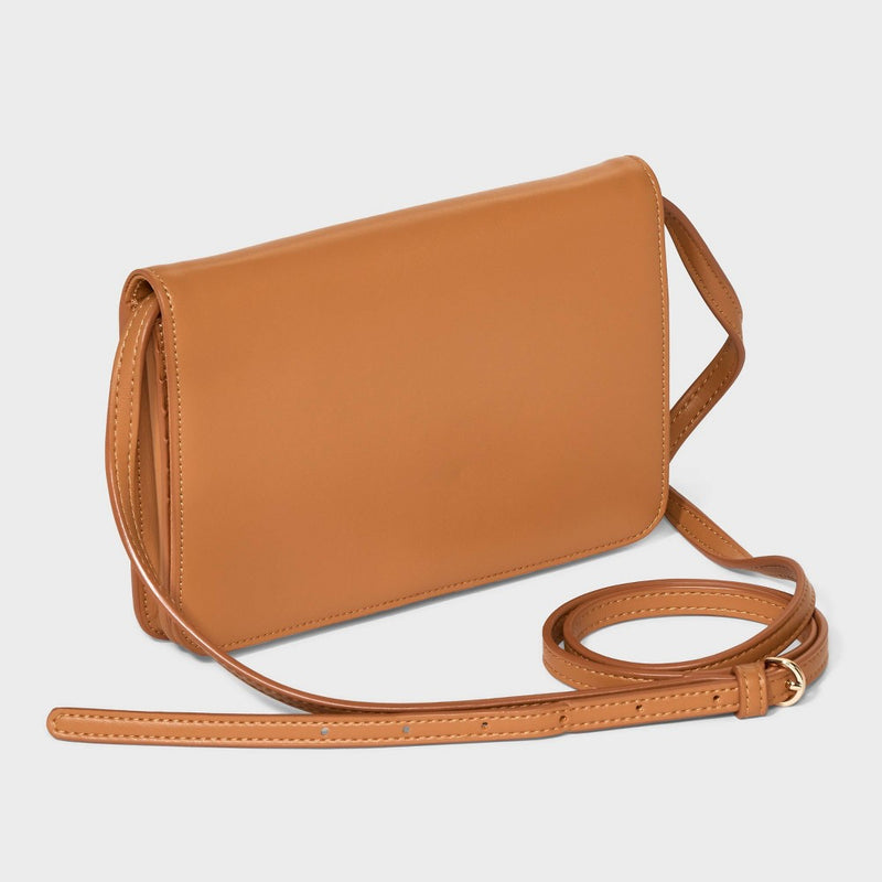 Flap Cell Phone Wallet - A New Day Brown