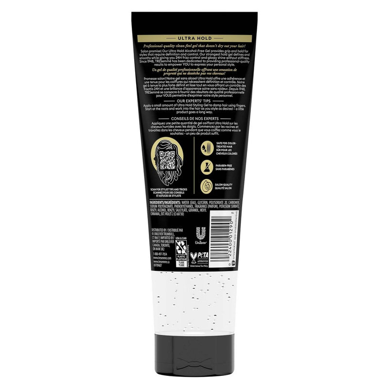 Tresemme Alcohol Free Ultra Hold Hair Gel - 9oz