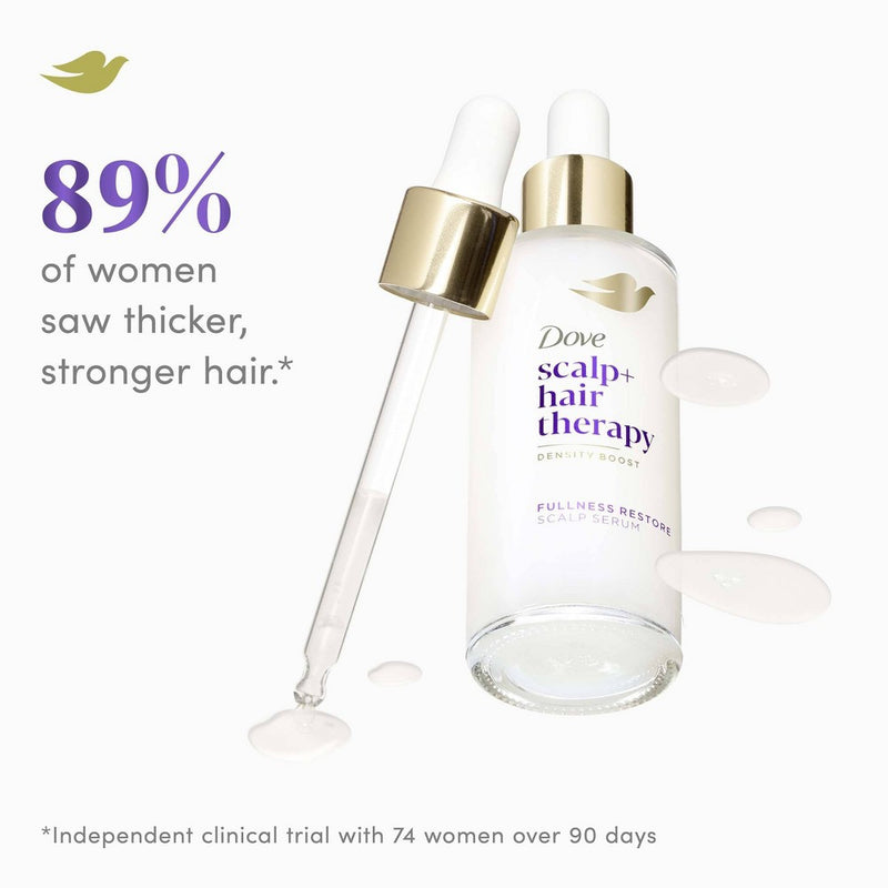 Dove Beauty Density Boost Scalp Repairing Hair Serum - 2oz