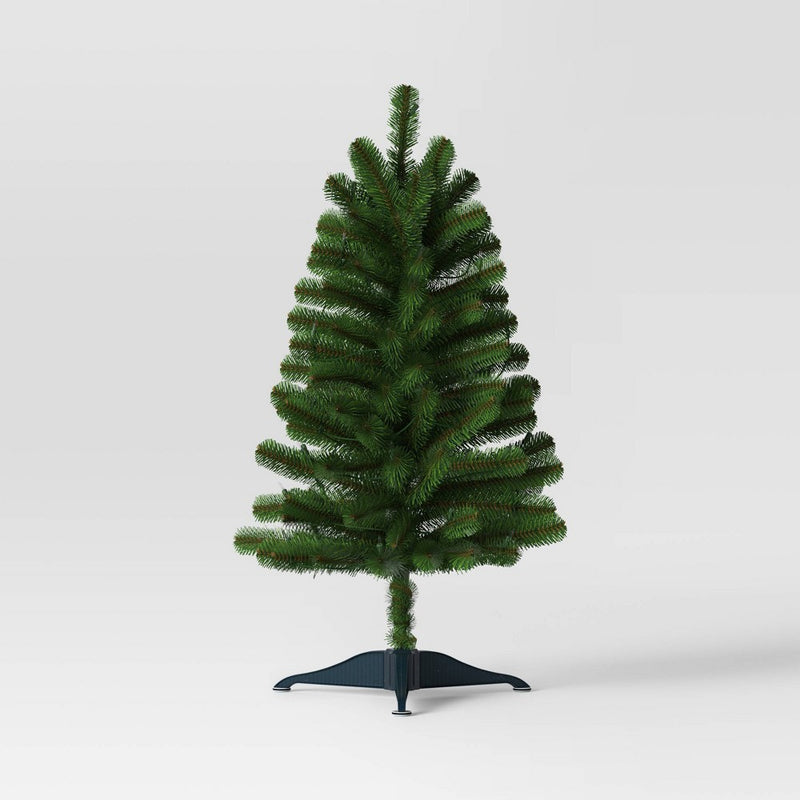 3' Pre-Lit Alberta Spruce Mini Artificial Christmas Tree Clear Lights - Wondershop (LOCAL PICKUP ONLY)