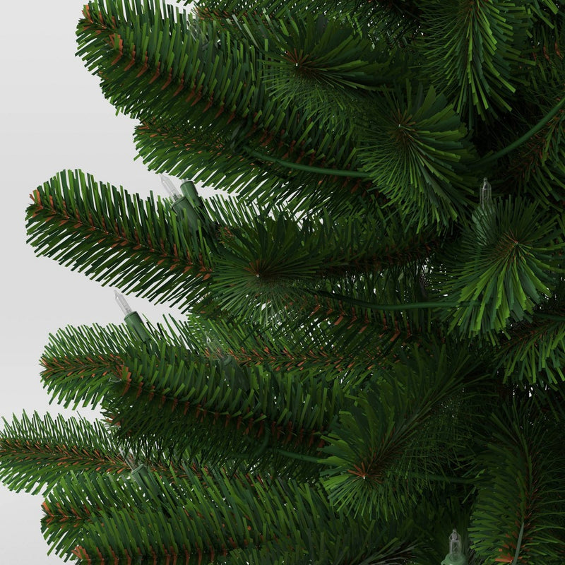 3' Pre-Lit Alberta Spruce Mini Artificial Christmas Tree Clear Lights - Wondershop (LOCAL PICKUP ONLY)