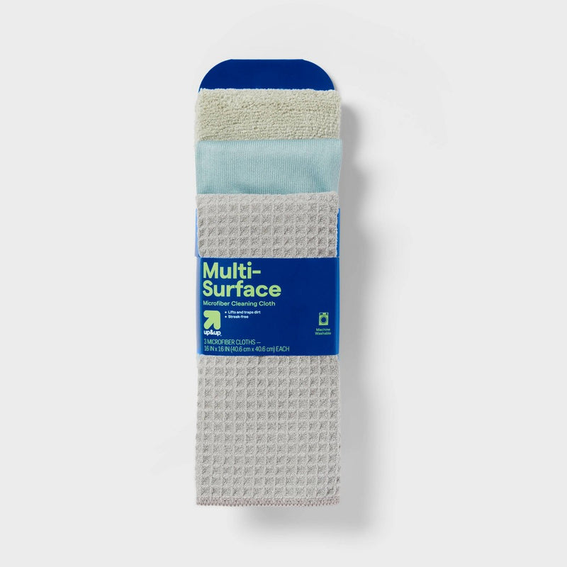 Microfiber Dust Cloths - 3pk - up&up