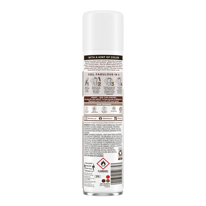 Batiste Brunette Dry Shampoo - 3.81oz