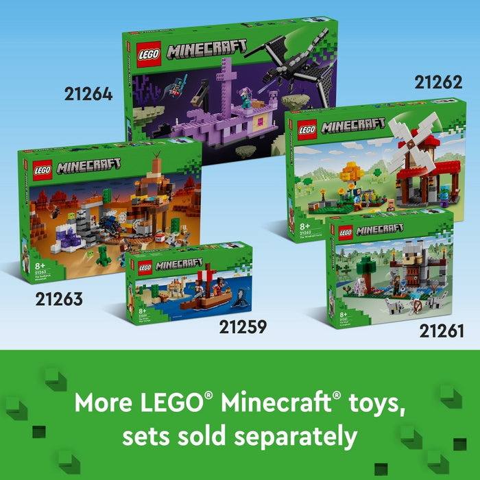 LEGO Minecraft The Cherry Blossom Garden Video Game Toy 21260