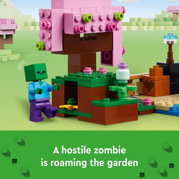 LEGO Minecraft The Cherry Blossom Garden Video Game Toy 21260