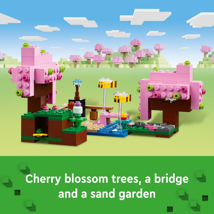 LEGO Minecraft The Cherry Blossom Garden Video Game Toy 21260