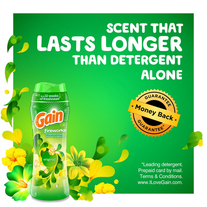 Gain Fireworks Original In-Wash Scent Booster Beads - 30.1oz