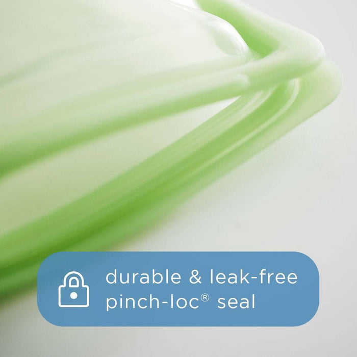 Stasher Reusable Food Storage Sandwich Bag - Aqua
