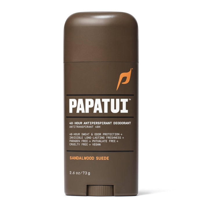 Papatui 48-Hour Antiperspirant Deodorant Sandalwood Suede - 2.6oz