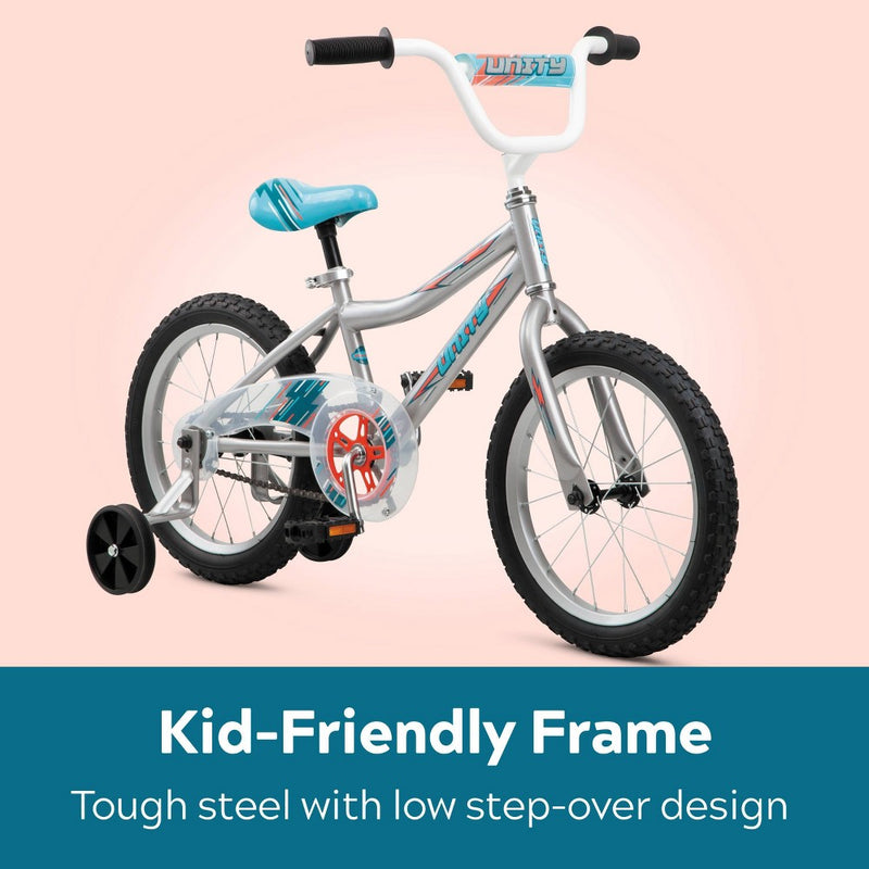 Pacific Unisex Unity 16" Kids' Bike - Silver (LOCAL PICKUP ONLY)