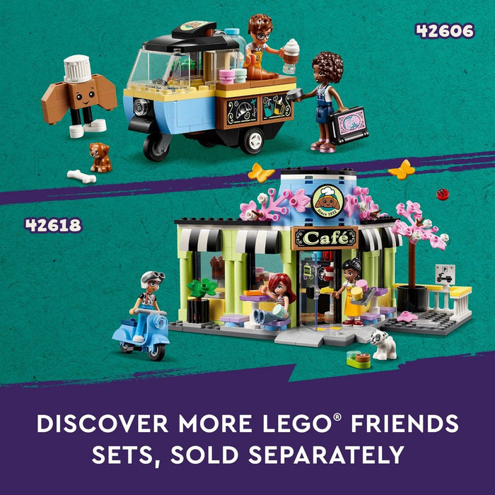 LEGO Friends Heartlake City Cafe Shop Toy with Mini Dolls 42618