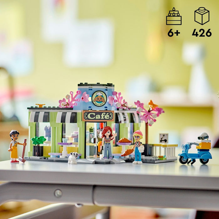 LEGO Friends Heartlake City Cafe Shop Toy with Mini Dolls 42618